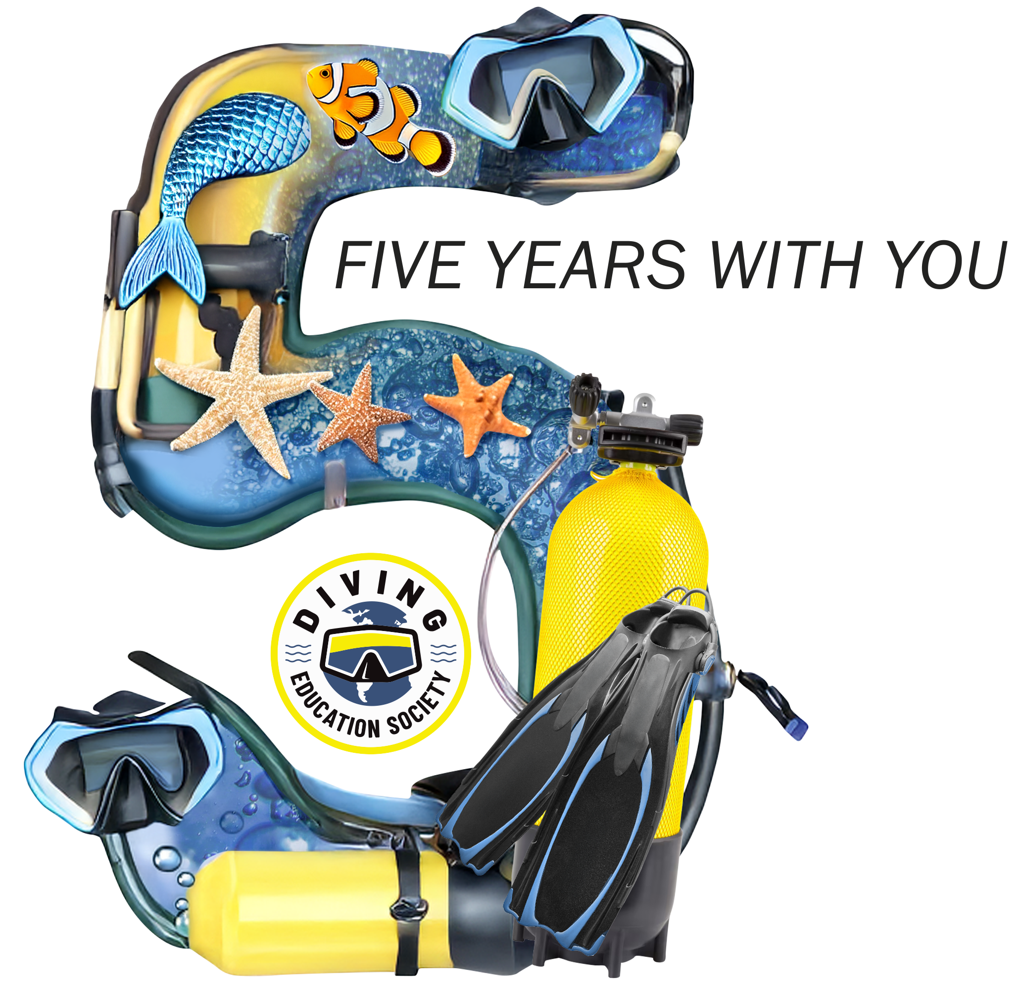 DES slaví 5 let. DES celebrates 5 years.